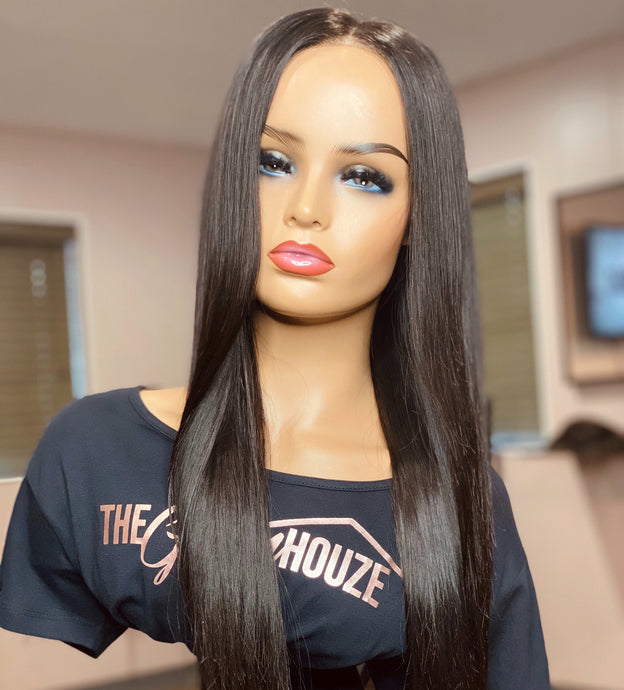 Indian Straight Closure Wig